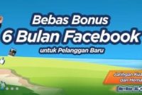 Promo Kartu Perdana XL, 6Bulan Gratis Facebook