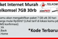 Daftar Internet Murah Telkomsel