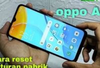 Reset Hp Oppo A15 Menggunakan Pengaturan Sistem