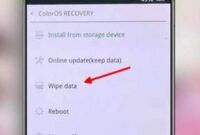 Cara Reset Hp Oppo A12 Melalui Recovery Mode