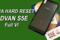 Reset Keras Hp Advan S5E