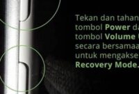 Tekan Tombol Volume Dan Tombol Power