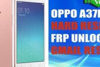 Pilih Bahasa Reset Hp Oppo A37F