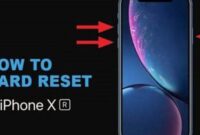 Reset Soft Pada Iphone Xr