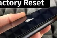 Reset Hard Pada Iphone Xr