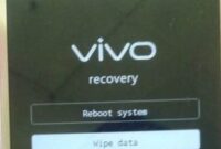 Pilih Wipe Data Vivo 1606