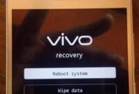 Konfirmasi Reset Vivo 1606