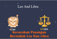 Kecocokan Pasangan Zodiak Leo Dan Libra