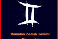 Ramalan Zodiak Gemini Minggu Ini