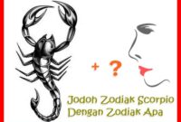 Jodoh Zodiak Scorpio Dengan Zodiak Apa?