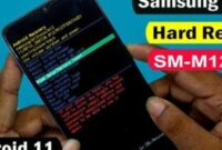 Cara Reset HP Samsung M12