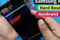 Konfirmasi Reset Samsung A71