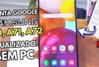 Masukkan Akun Google Samsung A71