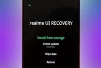 Reset Hp Realme C12 Melalui Recovery Mode