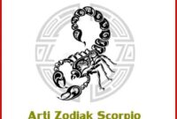 Arti Zodiak Scorpio