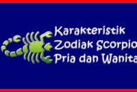 Karakteristik Zodiak Scorpio Pria dan Wanita