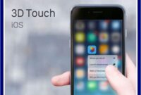 teknologi 3d touch iphone