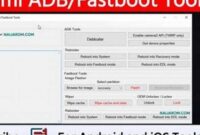 Penggunaan Adb Fastboot Tool