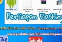 Persiapan Sebelum Flashing