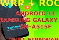 Unduh Firmware Samsung A51