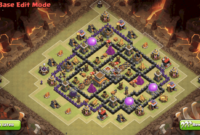 Gambar Base War Terkuat Anti Pekka Sama Naga TH8 COC