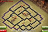 Gambar Base War Terkuat Anti Pekka Sama Naga TH8 COC