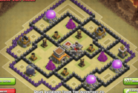 Gambar Base War Terkuat Anti Pekka Sama Naga TH8 COC