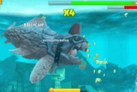 Cara Cheat Game Hungry Shark Android