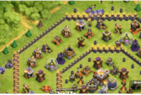 Strategi Serangan Golem Valkyrie Bowler Th 10