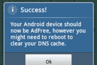 Iklan Android menghilangkan Iklan Android