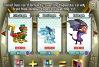 Cara Mendapatkan Unique Dragon di Dragon City