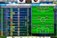 Menu Game di Top Eleven