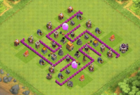 Desain Base Terbaik dan Terburuk TH 6 COC Untuk Melindungi Elixir dan Gold