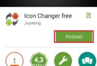 Tips Jitu Ubah Icon Aplikasi  Android dengan Foto Sendiri
