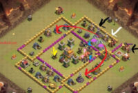 Inilah Base War COC TH 7 Terkuat Anti Naga