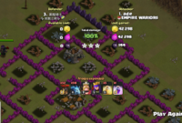Cara Menyerang COC di Clan Wars Dengan Balloon dan Minion