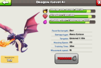 dragon clash of clans