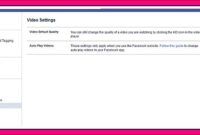 Cara Nonaktifkan Autoplay Video di Facebook yang menyebabkan Boros Kuota Internet