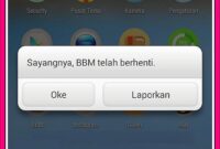 mengatasi sayangnya bbm telah berhenti