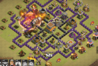 serangan naga th8 coc