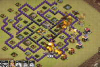 serangan naga coc 3 bintang wars