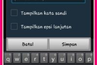 tampilan lanjuta setting wi-fi