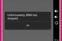 Cara Mengatasi Sayangnya BBM telah berhenti di Android
