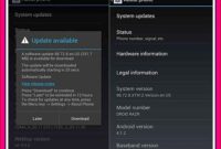 update software hp android
